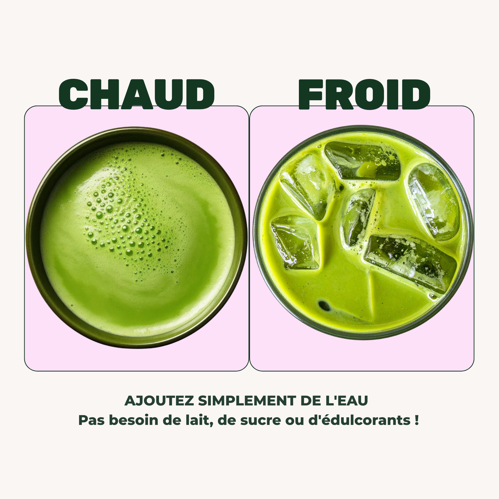 MATCHA ADAPTOGENE- Énergie et concentration durable, sans nervosité ni inconfort