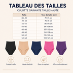 Culotte gainante sans coutures à taille haute et effet ventre plat