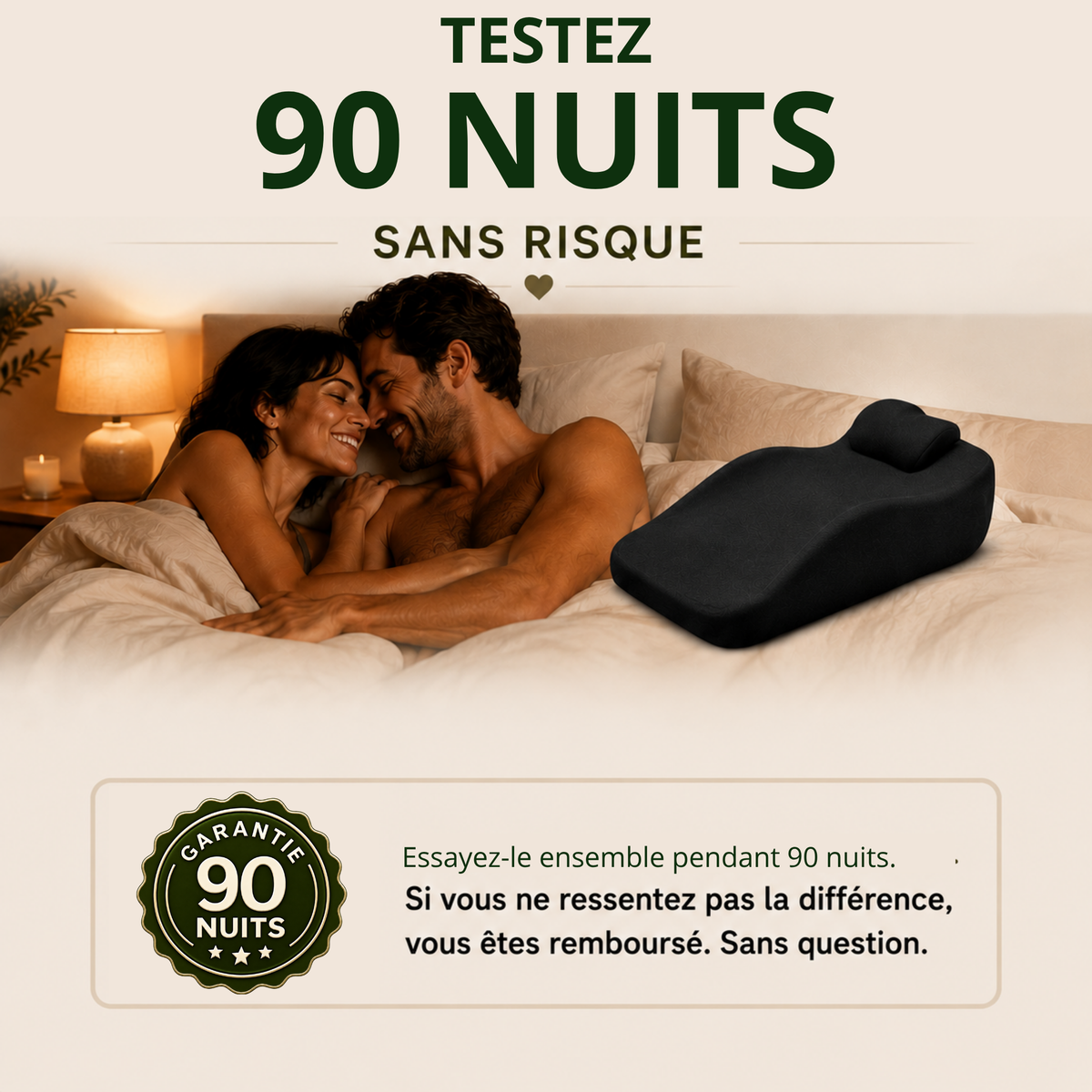 Coussin Intime | Confort & Plaisir dans toutes les positions