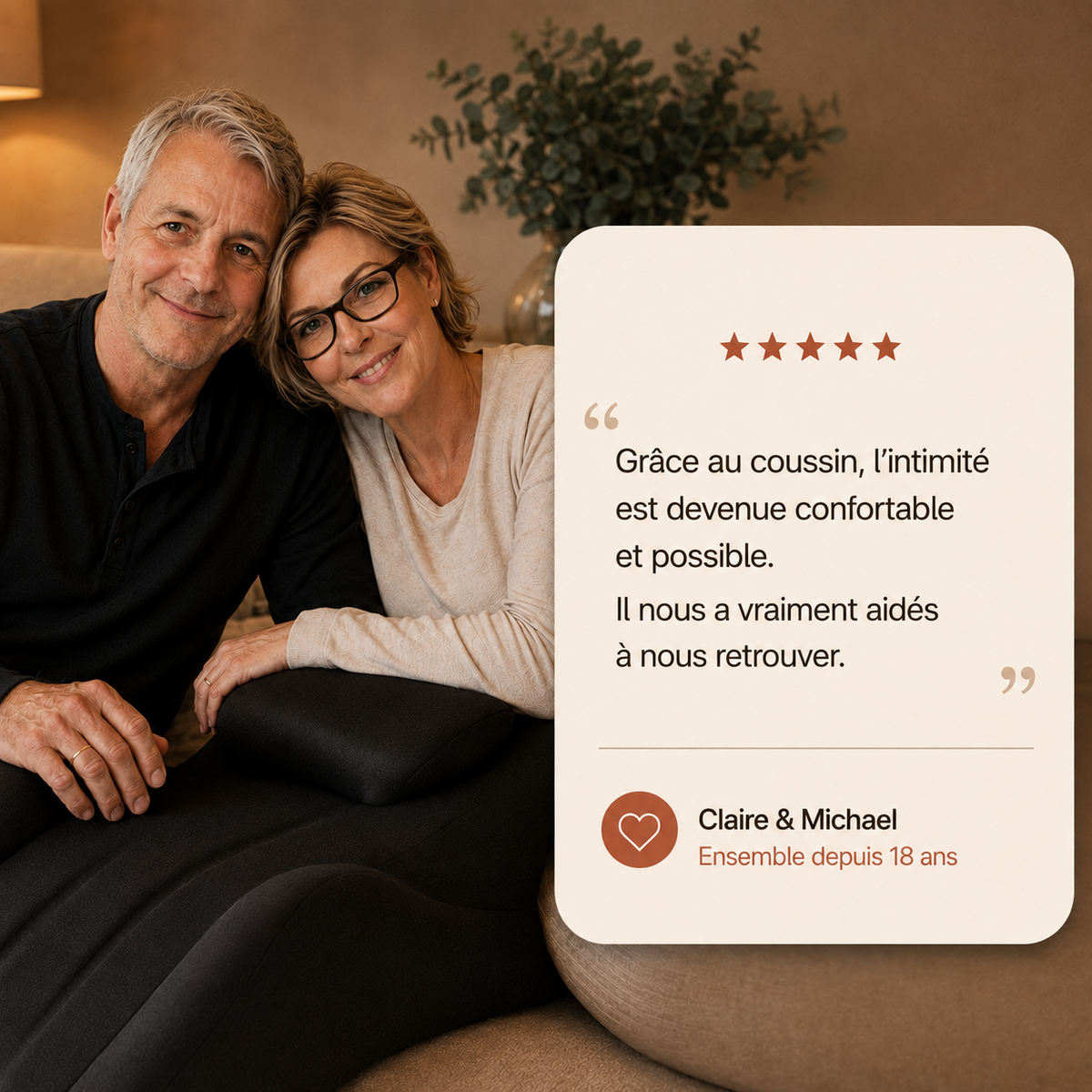 Coussin Intime | Confort & Plaisir dans toutes les positions
