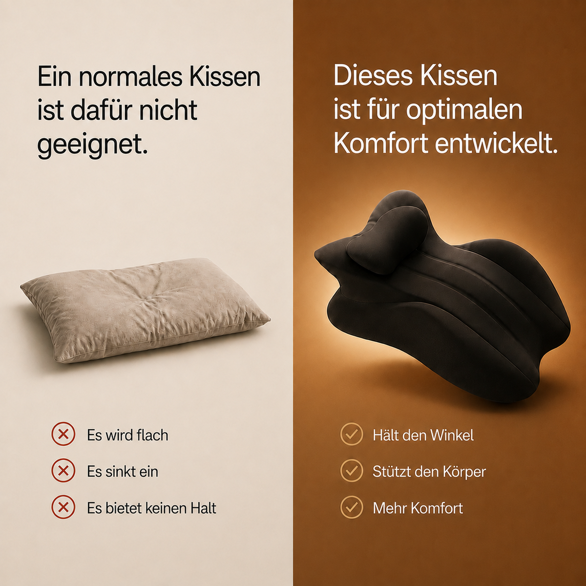Intimkissen | Komfort & Vergnügen in jeder Position