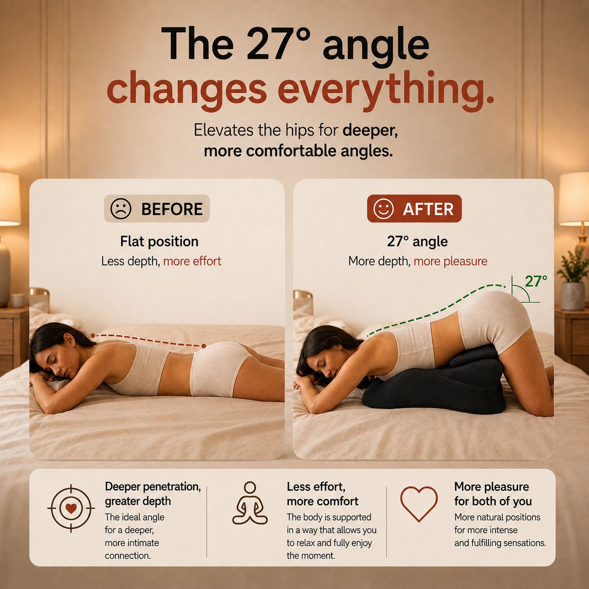 Intimacy Pillow | Comfort & Pleasure in Every Position