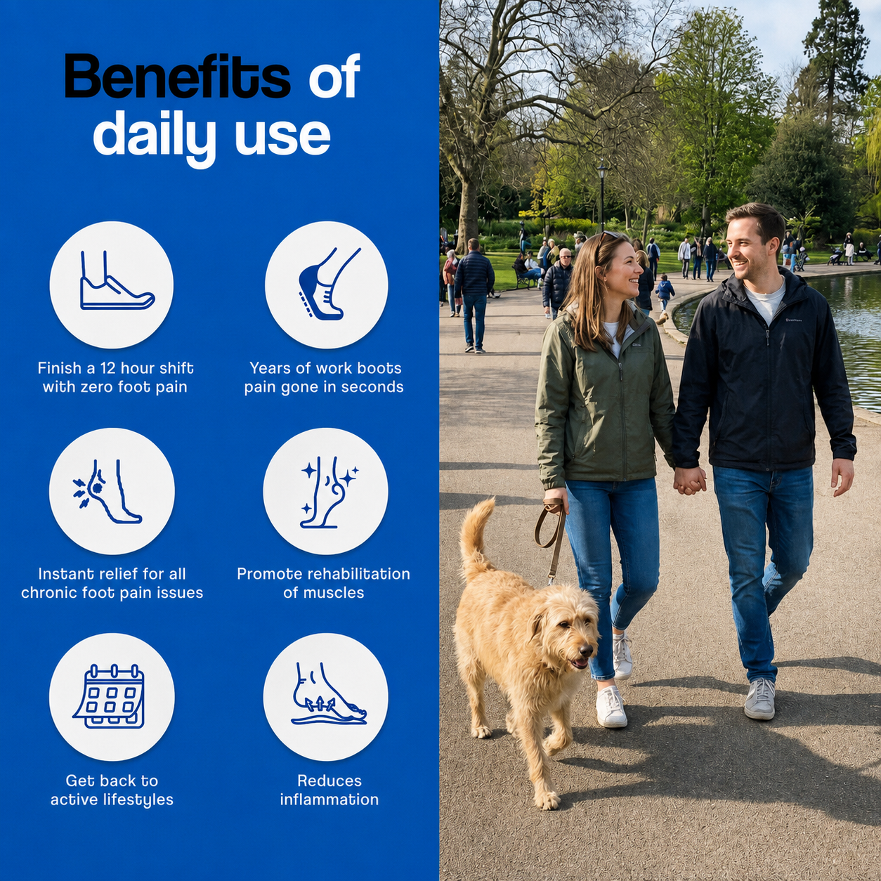 SteadyStep™ | Arch Support Insoles