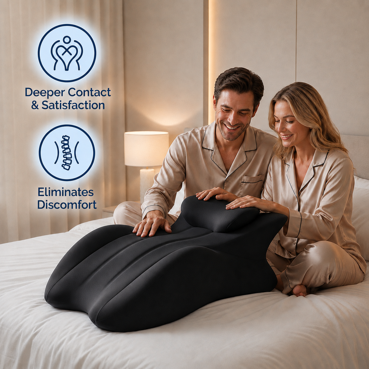 Intimacy Support Pillow | Comfort for Every Position