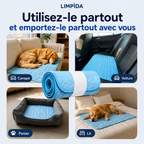 Couverture rafraichissante – Plus de fraîcheur et de repos pour votre chien
