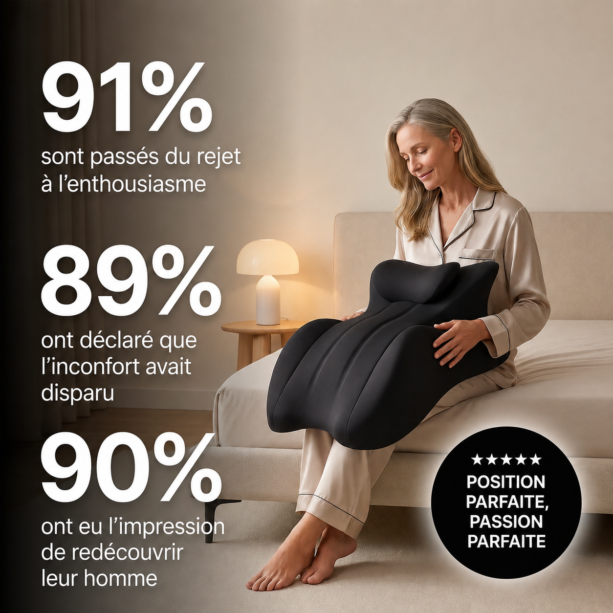 COUSSIN INTIME | CONFORT DANS TOUTES LES POSITIONS