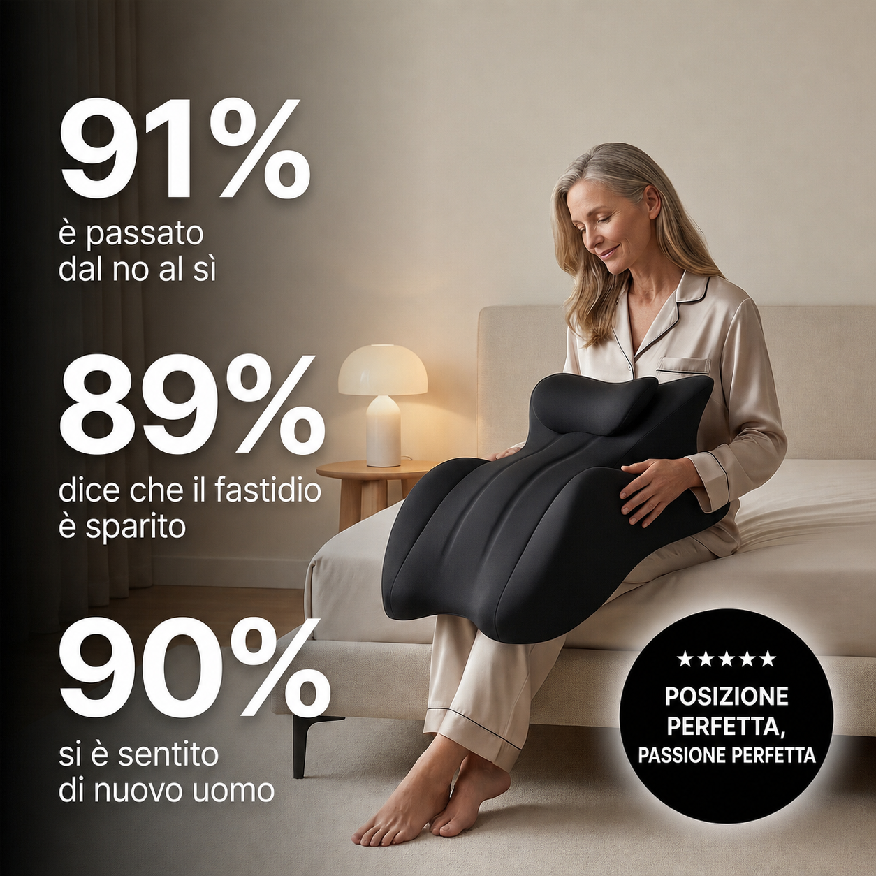 Cuscino Di Supporto Intimo | Comfort In Ogni Posizione
