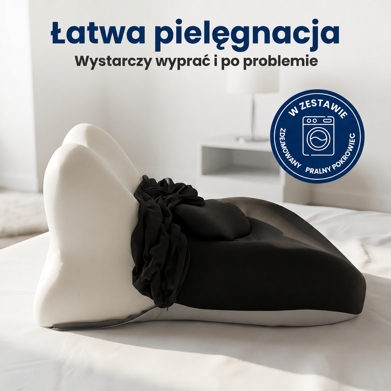 Poduszka wspomagająca intymność | Wygoda w każdej pozycji