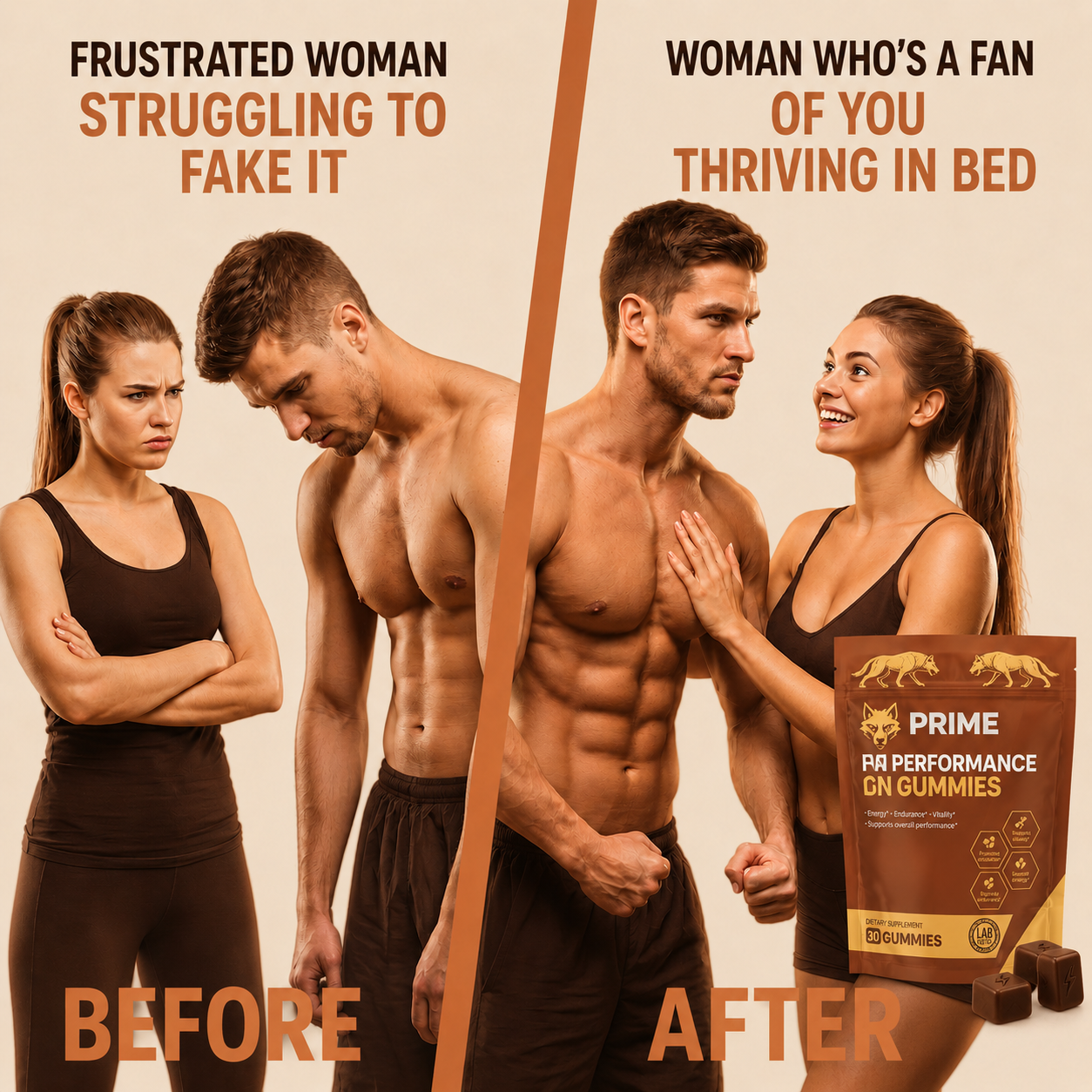 Prime Performance+ Gummies (2 confezioni - 60 gummies)