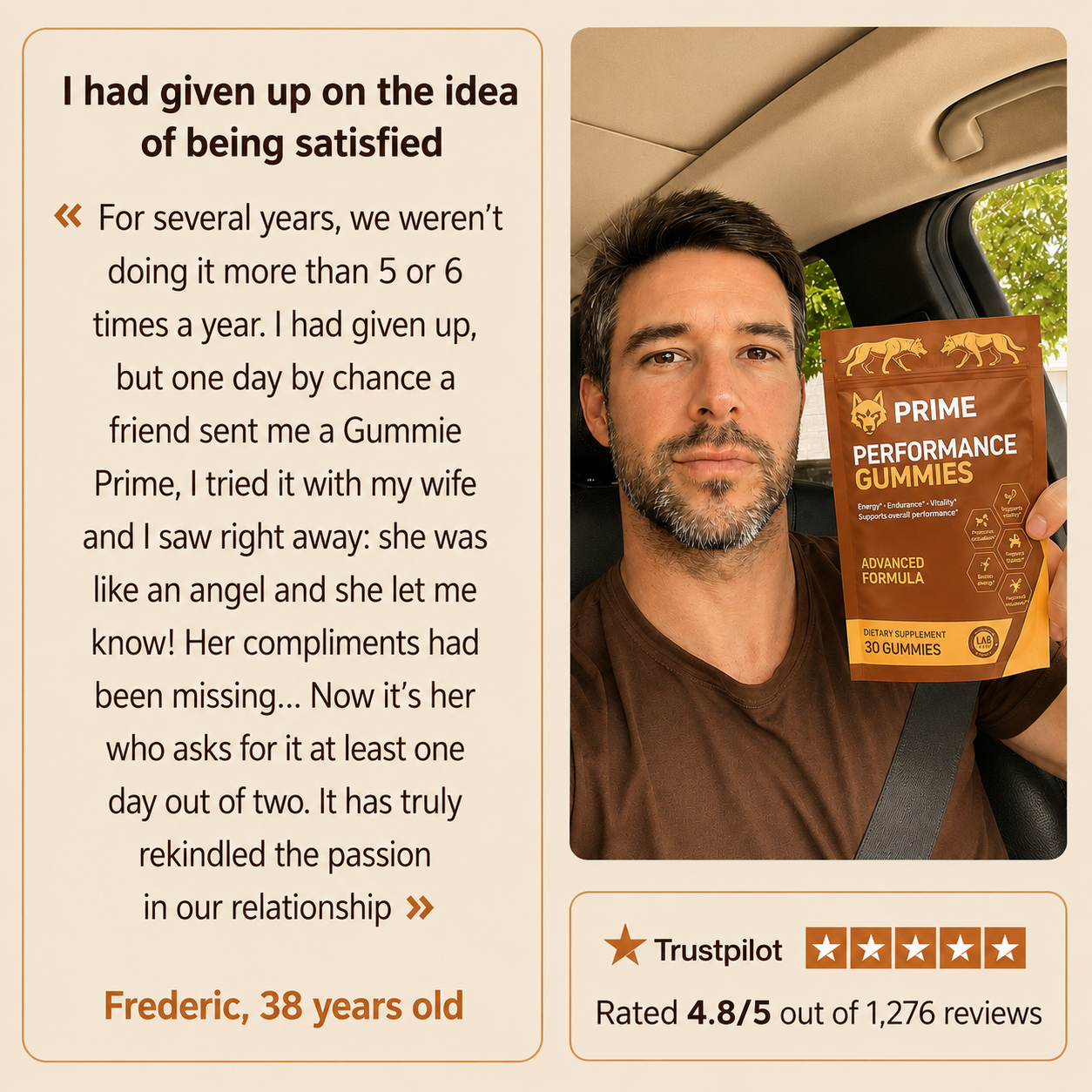 Prime Performance+ Gummies (2 confezioni - 60 gummies)