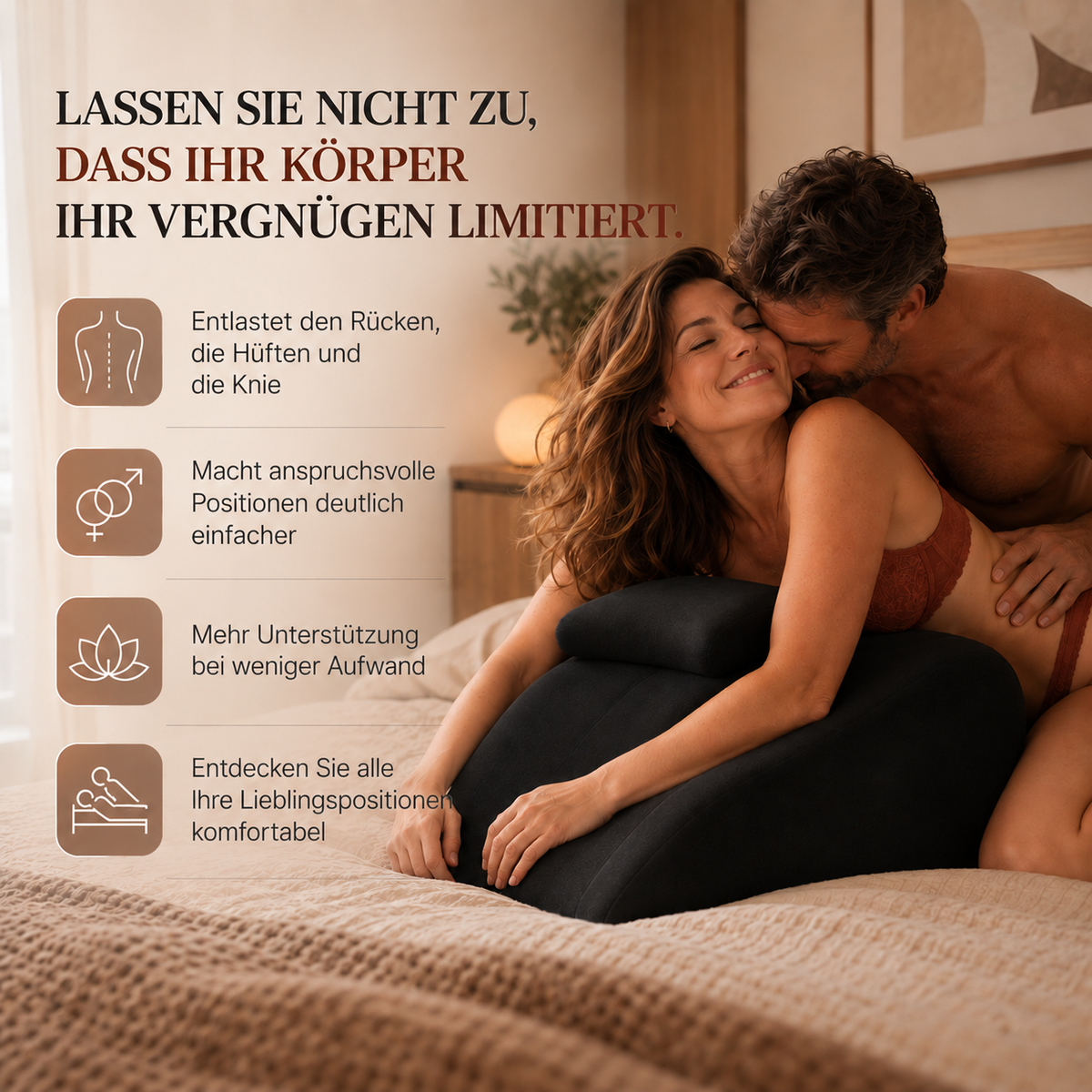 Intimkissen | Komfort & Vergnügen in jeder Position