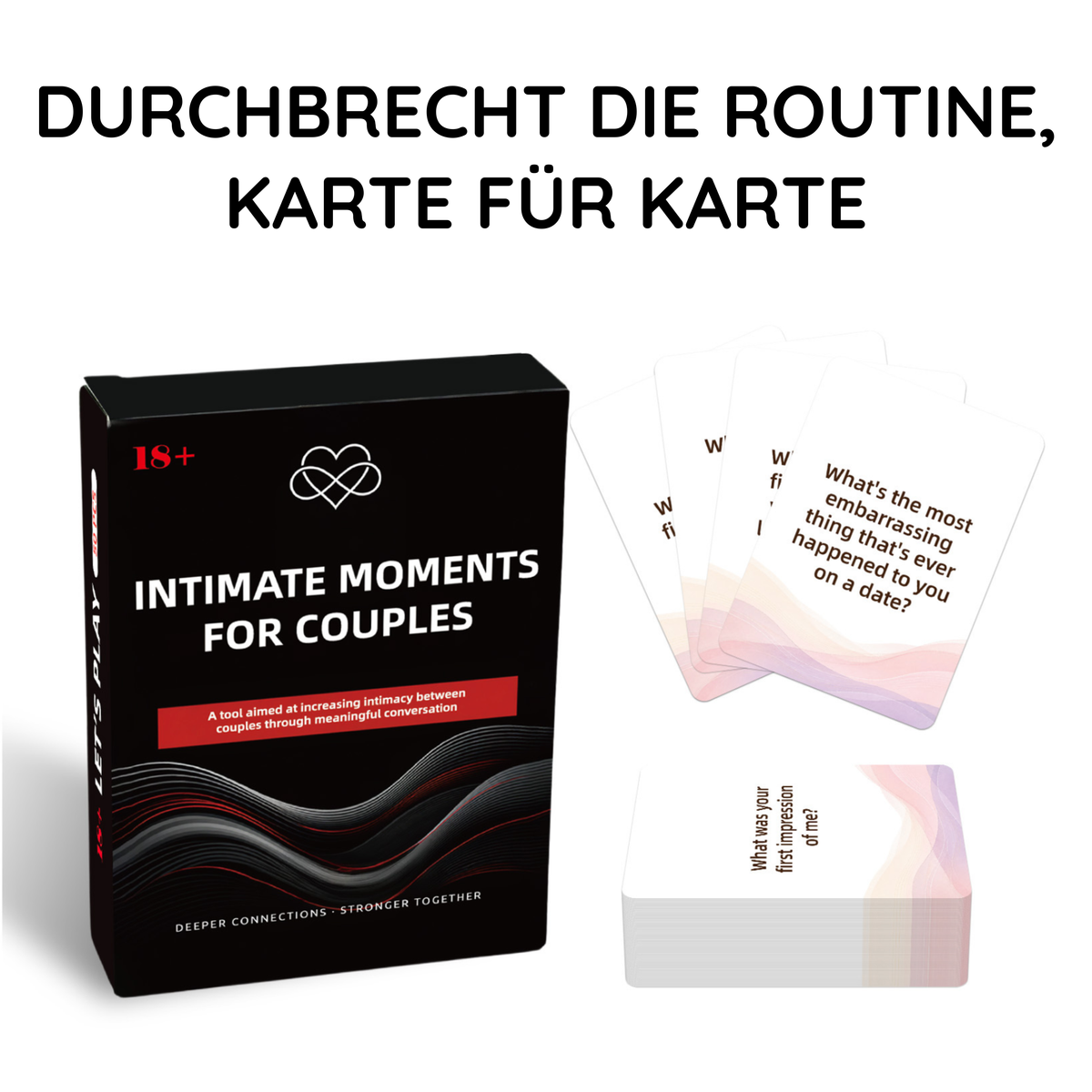 Intimes Kartenspiel | Mehr Nähe & tiefe Verbundenheit