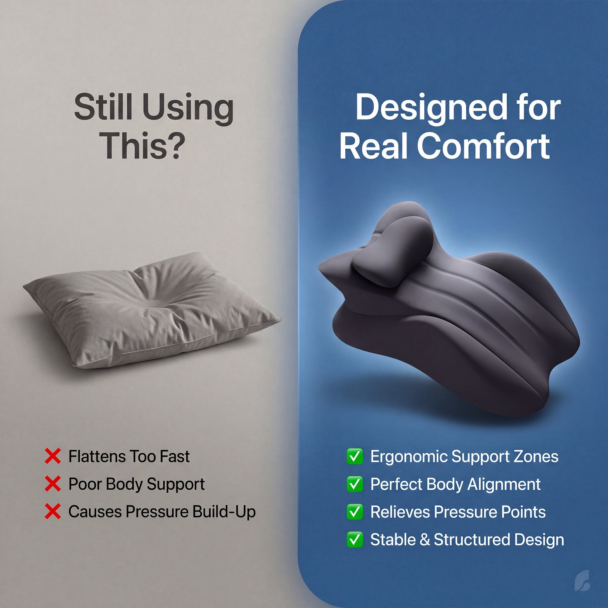 Intimacy Support Pillow | Comfort for Every Position