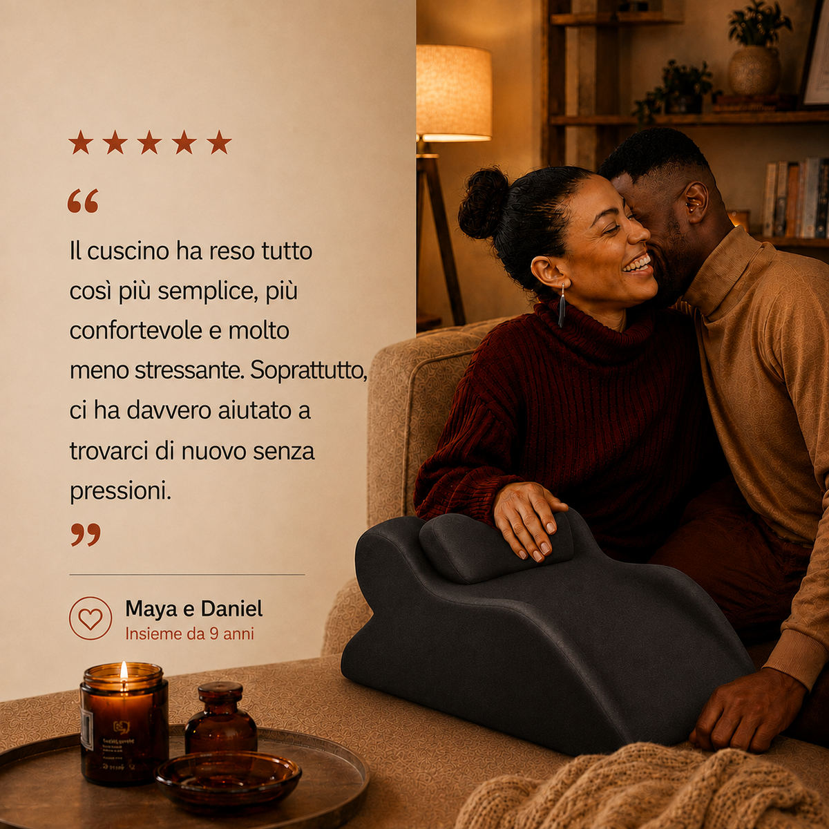 Cuscino Di Supporto Intimo | Comfort In Ogni Posizione
