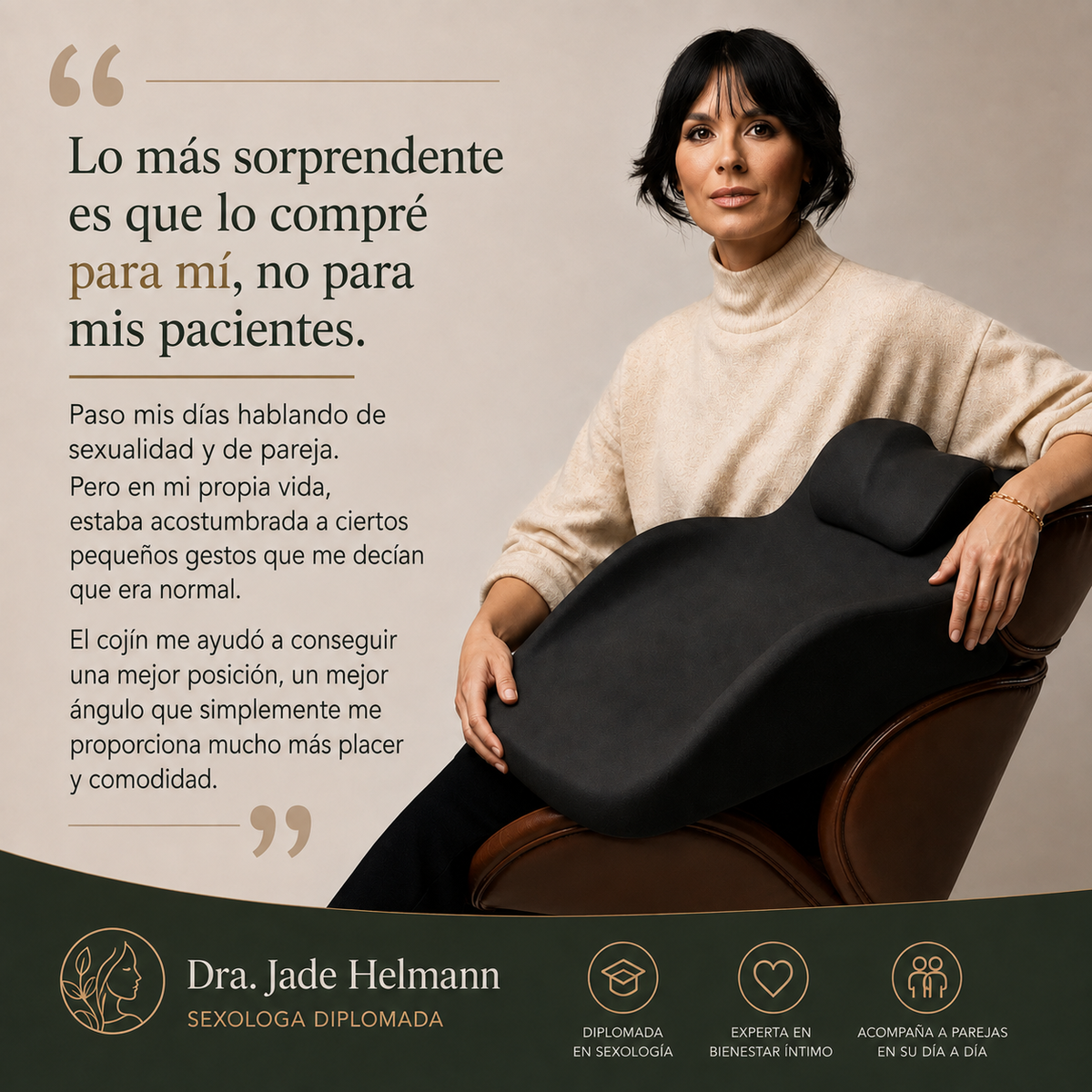 Cojín Íntimo | Comodidad y Placer en Todas las Posiciones