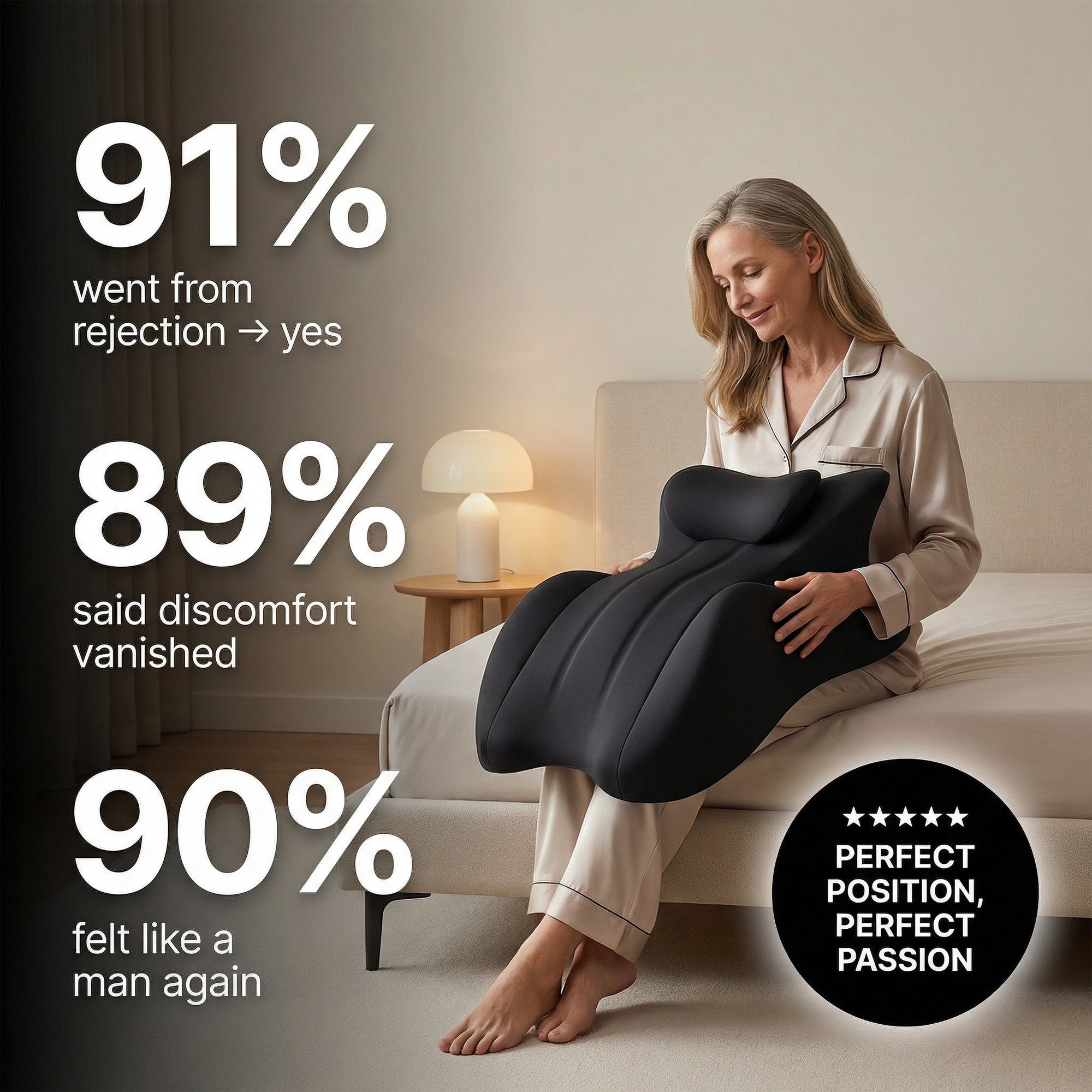 Intimacy Support Pillow | Comfort for Every Position