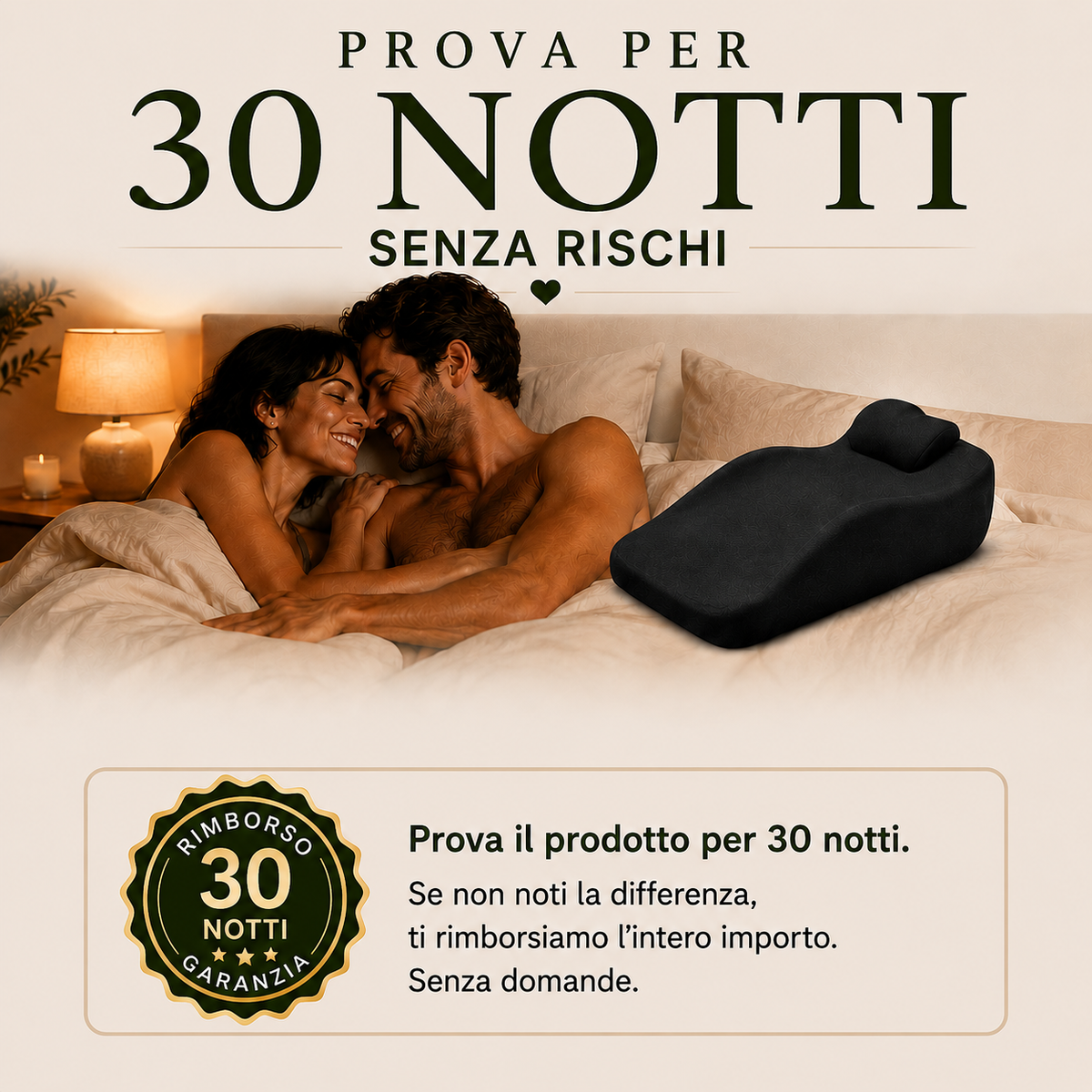 Cuscino Di Supporto Intimo | Comfort In Ogni Posizione